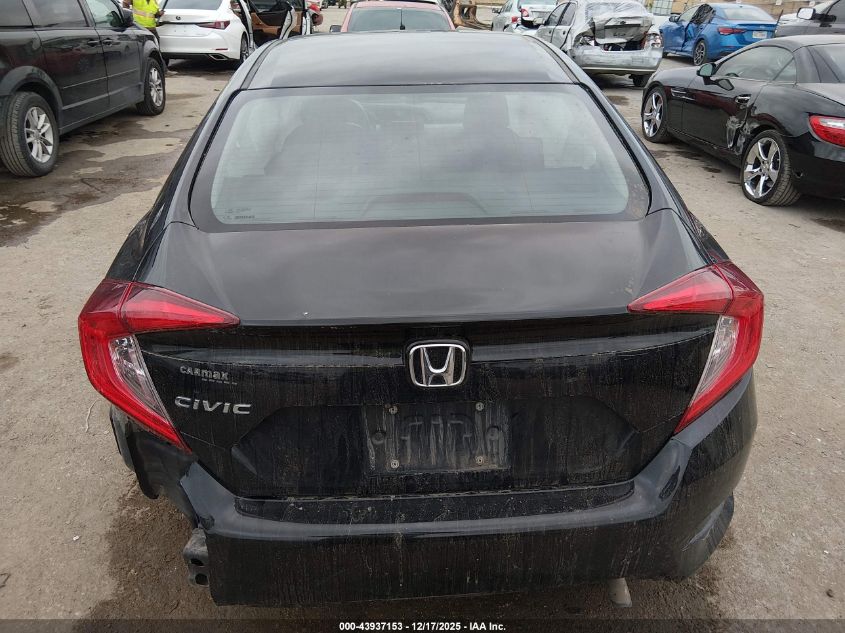 2018 Honda Civic Lx VIN: 19XFC2F5XJE041132 Lot: 43937153