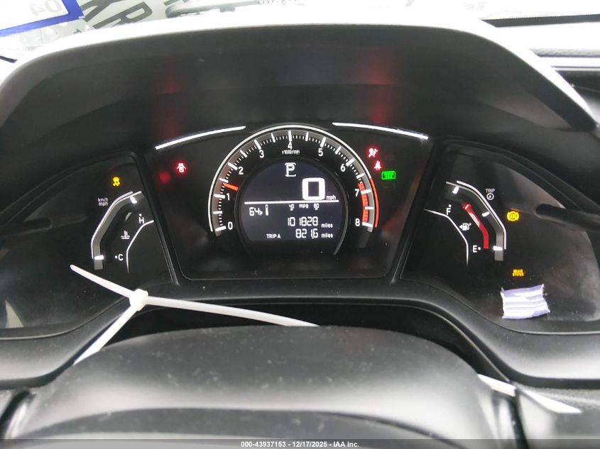 2018 Honda Civic Lx VIN: 19XFC2F5XJE041132 Lot: 43937153