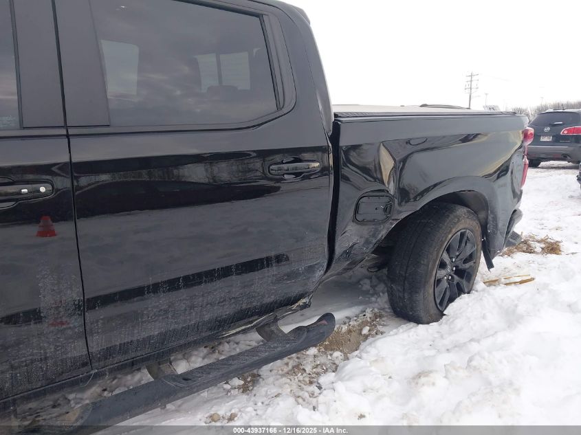 2022 Chevrolet Silverado 1500 Ltd 4Wd Short Bed Rst VIN: 3GCUYEED2NG109713 Lot: 43937166