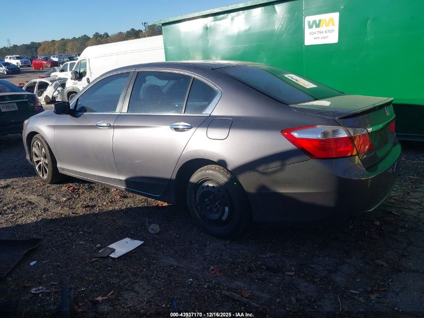 2013 Honda Accord Sport VIN: 1HGCR2F57DA057864 Lot: 43937170