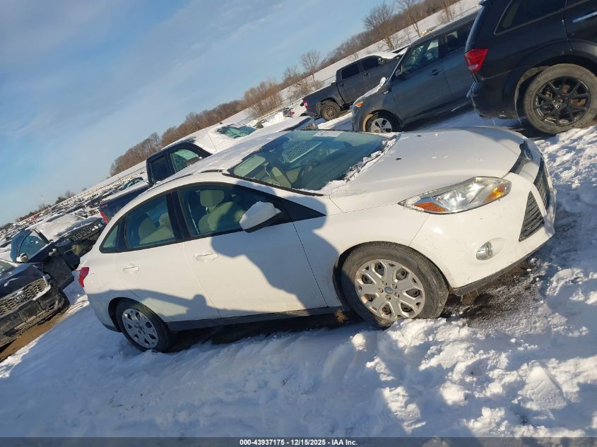 2012 Ford Focus Se VIN: 1FAHP3F26CL283036 Lot: 43937175