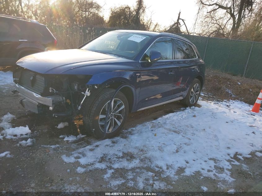 2024 Audi Q5 Premium Plus 45 Tfsi S Line Quattro VIN: WA1EAAFY3R2066169 Lot: 43937179