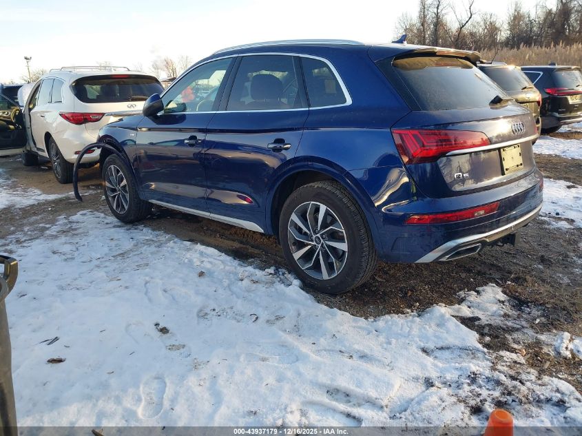 2024 Audi Q5 Premium Plus 45 Tfsi S Line Quattro VIN: WA1EAAFY3R2066169 Lot: 43937179
