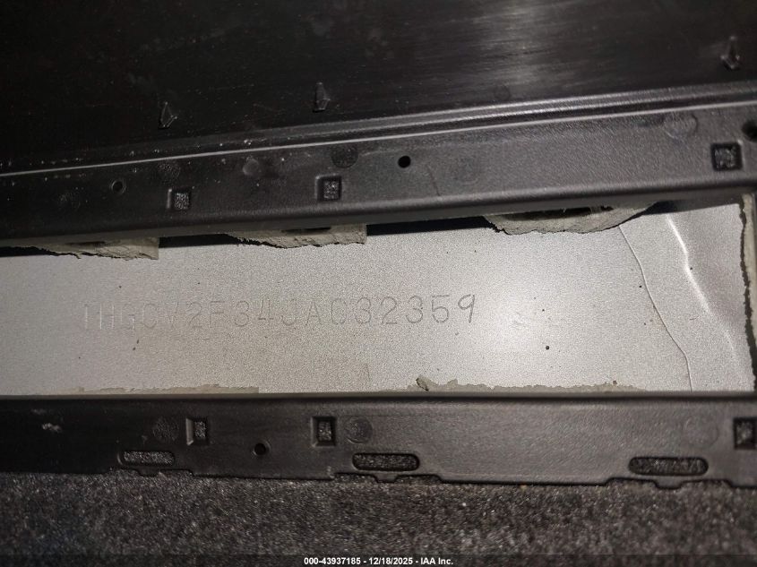 2018 Honda Accord Sport 2.0T VIN: 1HGCV2F34JA032359 Lot: 43937185