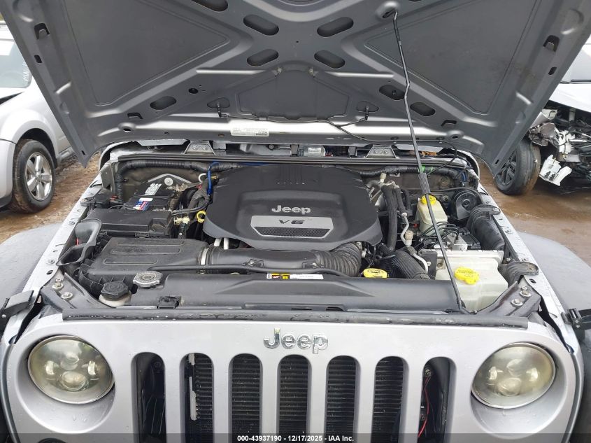 2016 Jeep Wrangler Unlimited Sport VIN: 1C4BJWDG1GL122715 Lot: 43937190