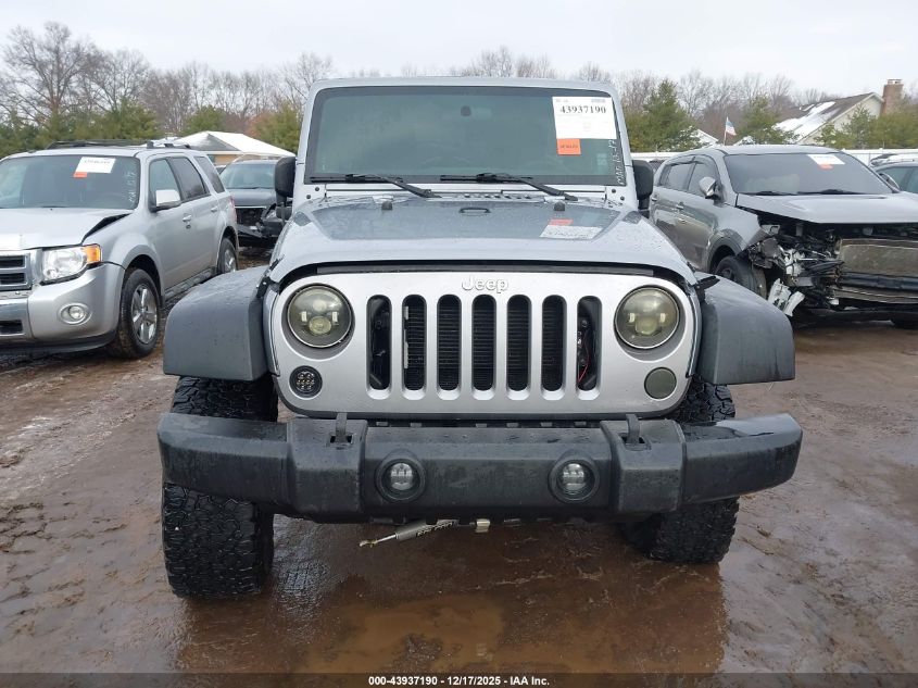 2016 Jeep Wrangler Unlimited Sport VIN: 1C4BJWDG1GL122715 Lot: 43937190