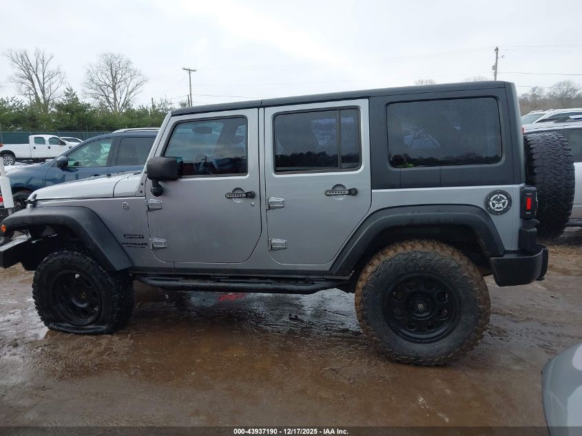 2016 Jeep Wrangler Unlimited Sport VIN: 1C4BJWDG1GL122715 Lot: 43937190