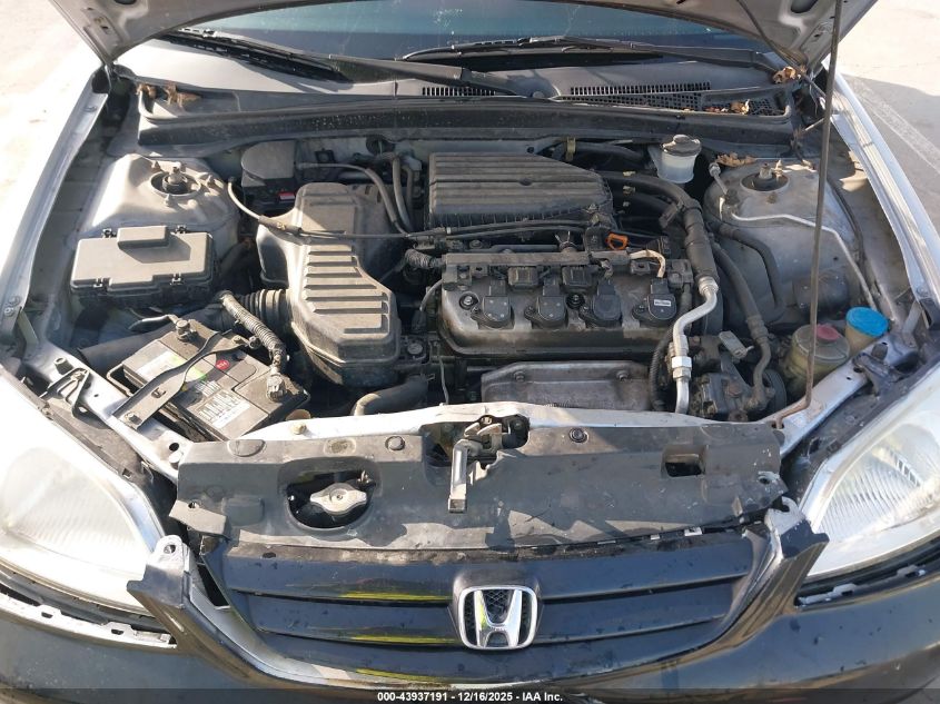 2001 Honda Civic Lx VIN: 2HGES16571H546950 Lot: 43937191