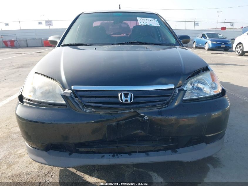 2001 Honda Civic Lx VIN: 2HGES16571H546950 Lot: 43937191