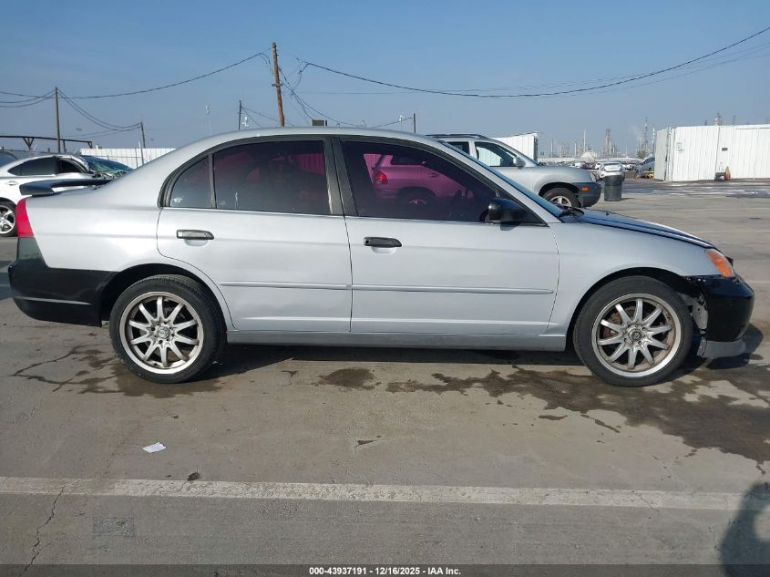 2001 Honda Civic Lx VIN: 2HGES16571H546950 Lot: 43937191