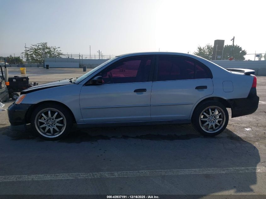 2001 Honda Civic Lx VIN: 2HGES16571H546950 Lot: 43937191