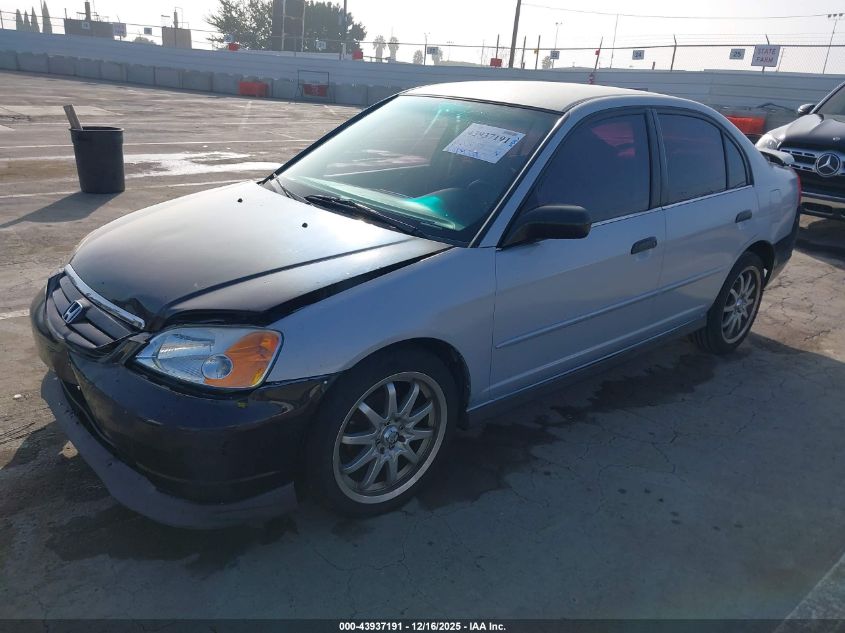 2001 Honda Civic Lx VIN: 2HGES16571H546950 Lot: 43937191