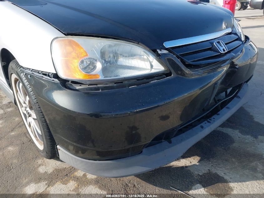 2001 Honda Civic Lx VIN: 2HGES16571H546950 Lot: 43937191