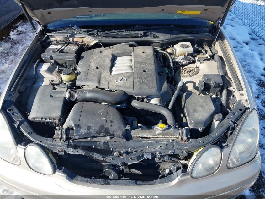 1999 Lexus Gs 400 VIN: JT8BH68X8X0018941 Lot: 43937192