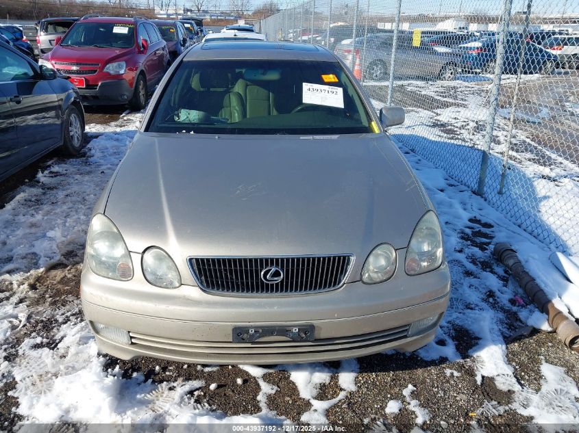 1999 Lexus Gs 400 VIN: JT8BH68X8X0018941 Lot: 43937192