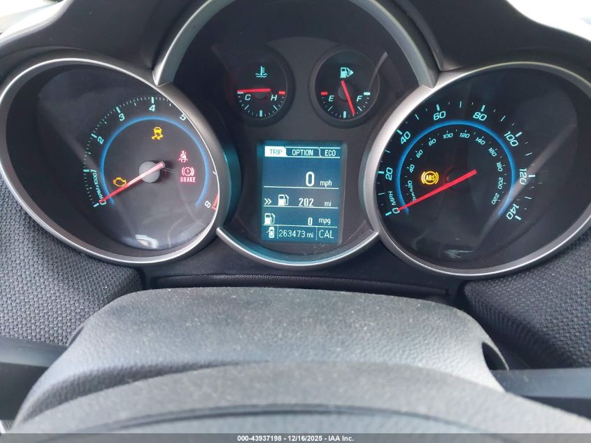 2013 Chevrolet Cruze Eco Manual VIN: 1G1PJ5SB1D7213763 Lot: 43937198