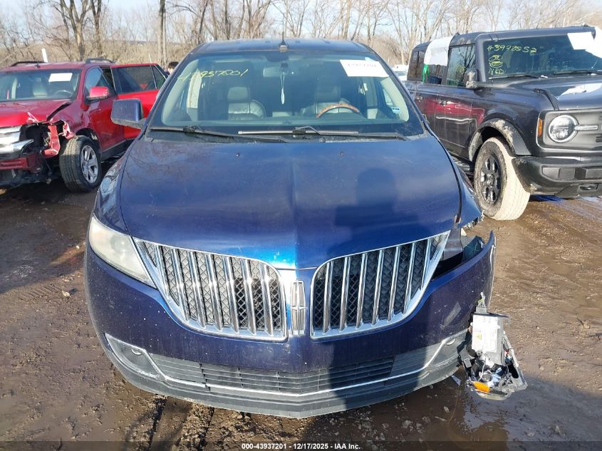 2011 Lincoln Mkx VIN: 2LMDJ8JK3BBJ08420 Lot: 43937201