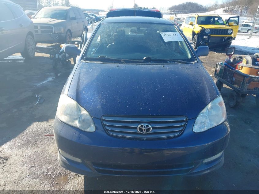 2003 Toyota Corolla S VIN: 1NXBR32E93Z114449 Lot: 43937221