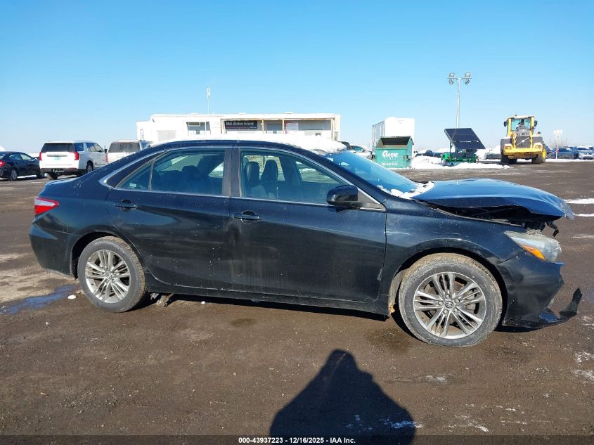 2015 Toyota Camry Se VIN: 4T1BF1FK2FU485955 Lot: 43937223