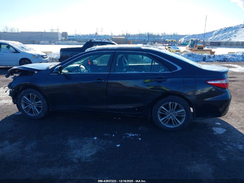 2015 Toyota Camry Se VIN: 4T1BF1FK2FU485955 Lot: 43937223