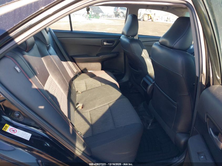 2015 Toyota Camry Se VIN: 4T1BF1FK2FU485955 Lot: 43937223