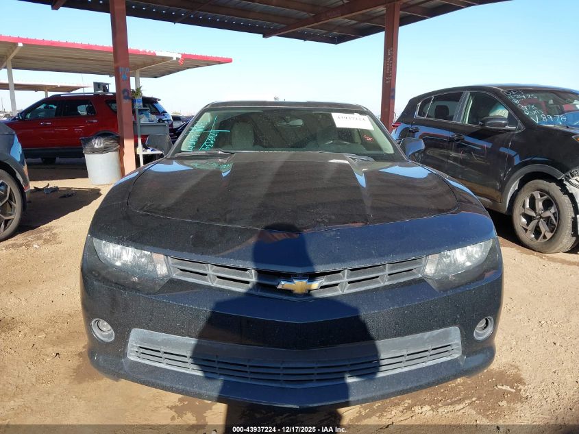 2015 Chevrolet Camaro 1Lt VIN: 2G1FD1E36F9169485 Lot: 43937224