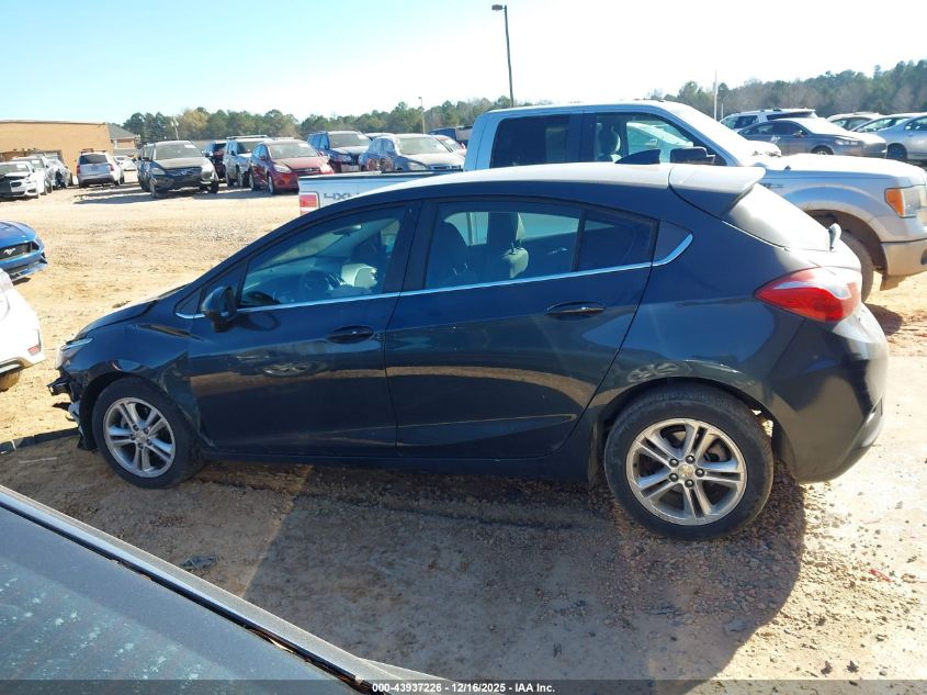 2018 Chevrolet Cruze Lt Auto VIN: 3G1BE6SM4JS529404 Lot: 43937226