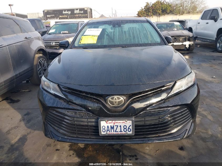 2018 Toyota Camry Le VIN: JTNB11HK8J3036502 Lot: 43937235