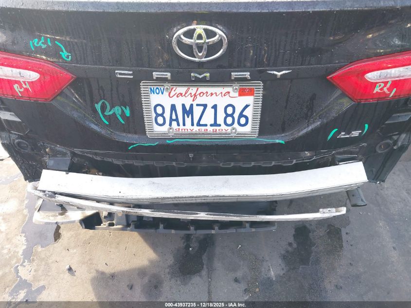 2018 Toyota Camry Le VIN: JTNB11HK8J3036502 Lot: 43937235