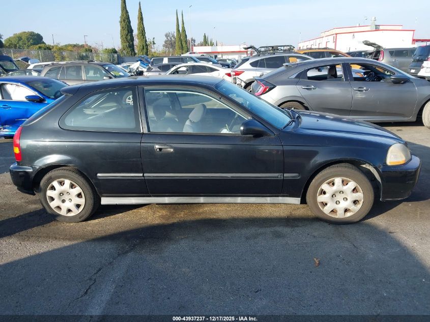 1998 Honda Civic Dx VIN: 2HGEJ6440WH102116 Lot: 43937237