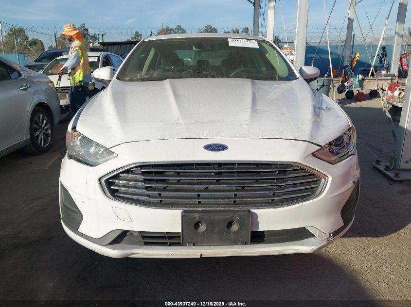 2020 Ford Fusion Hybrid Se VIN: 3FA6P0LU4LR253417 Lot: 43937240