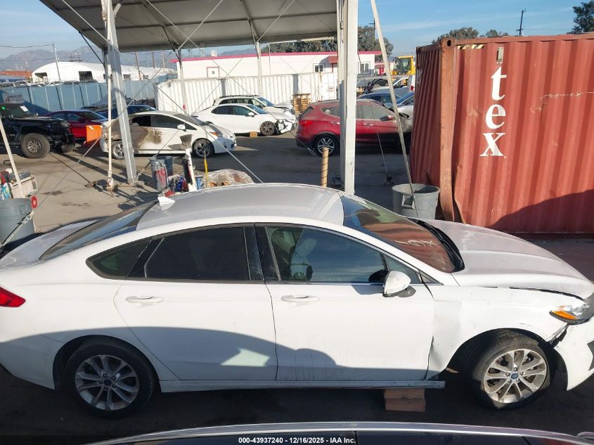 2020 Ford Fusion Hybrid Se VIN: 3FA6P0LU4LR253417 Lot: 43937240