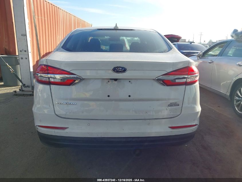 2020 Ford Fusion Hybrid Se VIN: 3FA6P0LU4LR253417 Lot: 43937240