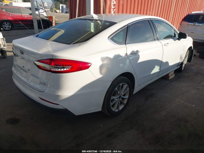 Vin: 3fa6p0lu4lr253417, lot: 44432870, ford fusion hybrid se 20204