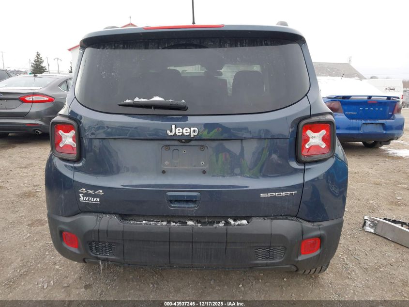 2019 Jeep Renegade Sport 4X4 VIN: ZACNJBAB9KPK67226 Lot: 43937246