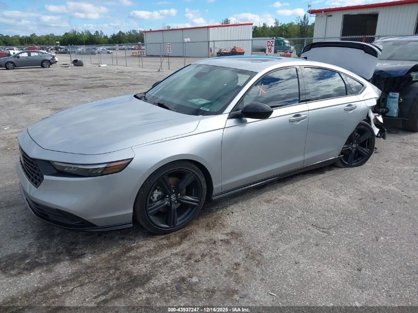 2025 Honda Accord Hybrid Sport-L VIN: 1HGCY2F78SA039875 Lot: 43937247