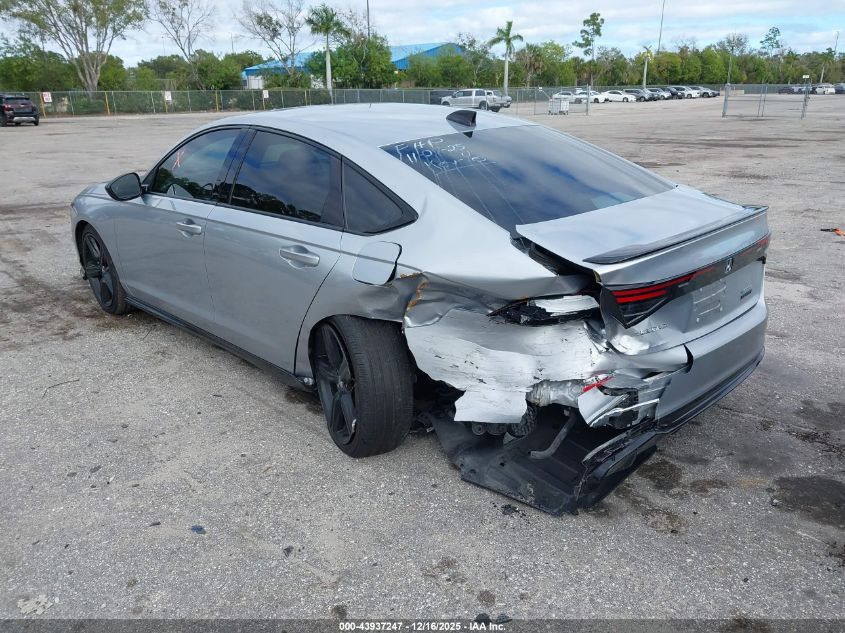 2025 Honda Accord Hybrid Sport-L VIN: 1HGCY2F78SA039875 Lot: 43937247
