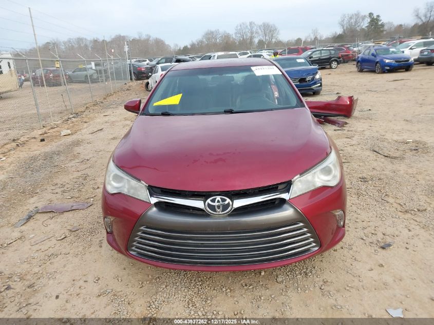 2016 Toyota Camry Xle VIN: 4T1BF1FK6GU612143 Lot: 43937262