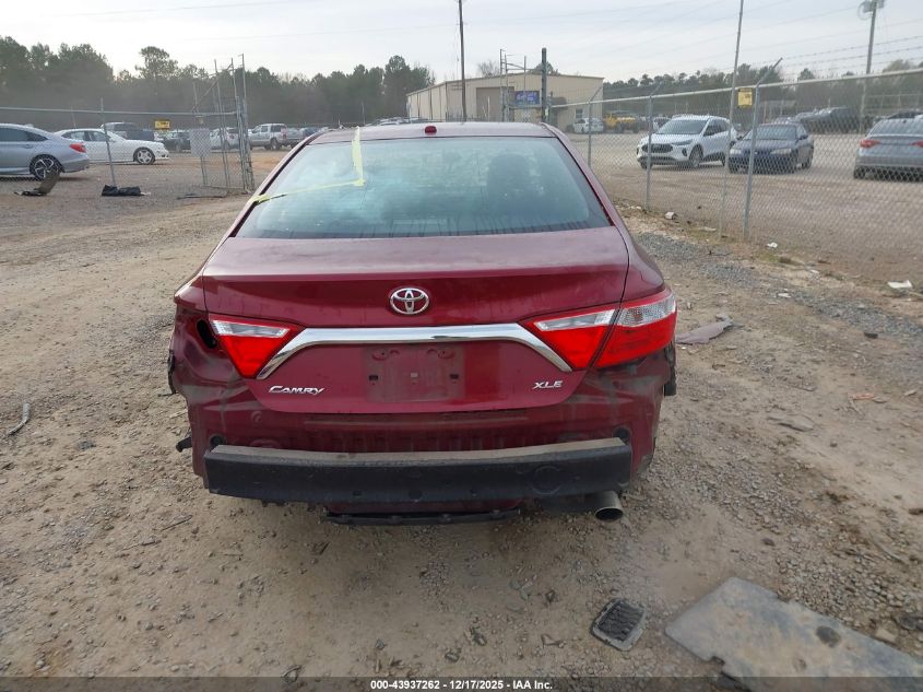 2016 Toyota Camry Xle VIN: 4T1BF1FK6GU612143 Lot: 43937262