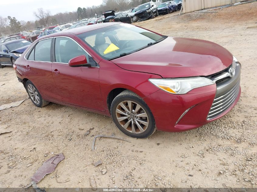 2016 Toyota Camry Xle VIN: 4T1BF1FK6GU612143 Lot: 43937262