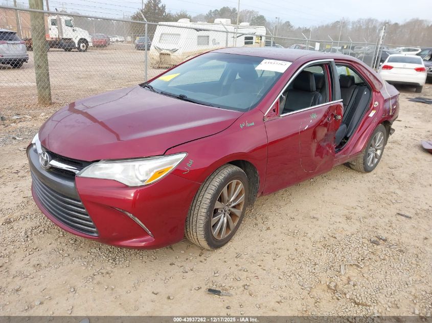 2016 Toyota Camry Xle VIN: 4T1BF1FK6GU612143 Lot: 43937262