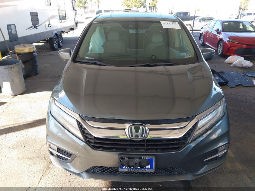 2018 Honda Odyssey Touring VIN: 5FNRL6H81JB026704 Lot: 43937275