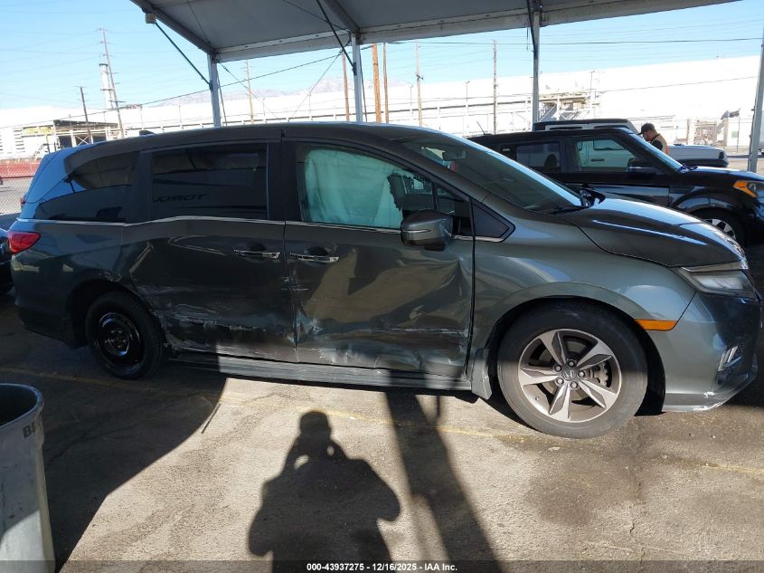 2018 Honda Odyssey Touring VIN: 5FNRL6H81JB026704 Lot: 43937275