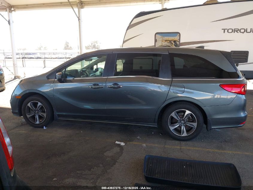 2018 Honda Odyssey Touring VIN: 5FNRL6H81JB026704 Lot: 43937275