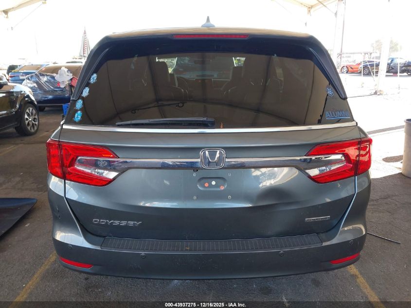 2018 Honda Odyssey Touring VIN: 5FNRL6H81JB026704 Lot: 43937275