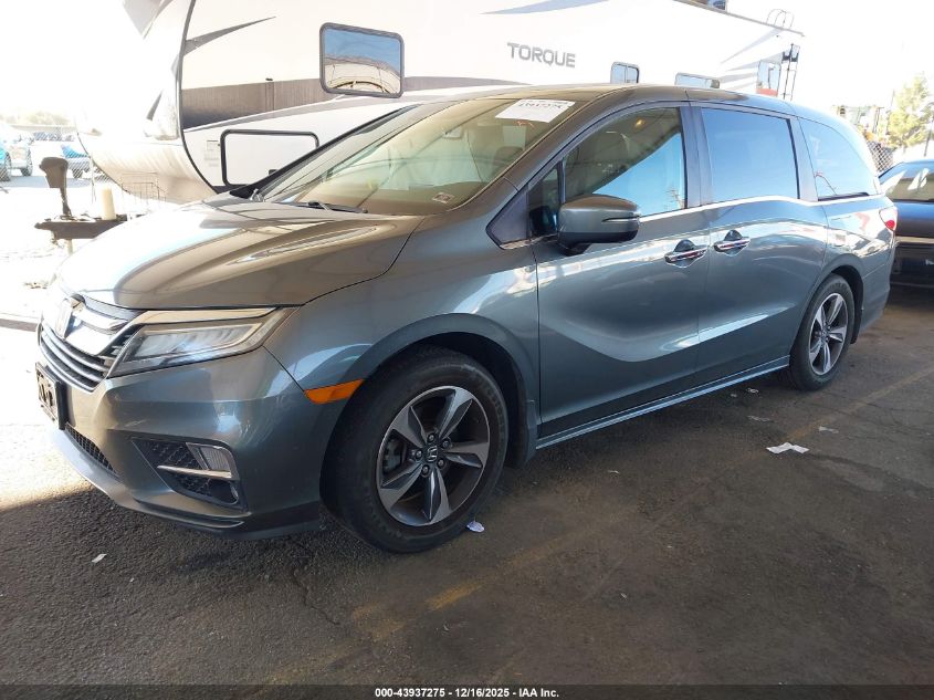 2018 Honda Odyssey Touring VIN: 5FNRL6H81JB026704 Lot: 43937275