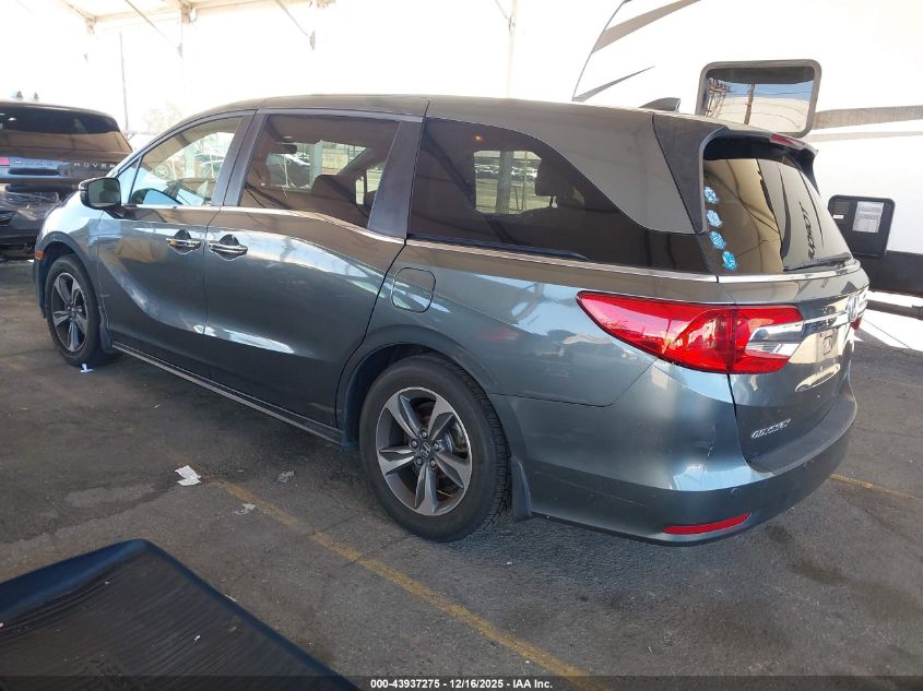 2018 Honda Odyssey Touring VIN: 5FNRL6H81JB026704 Lot: 43937275