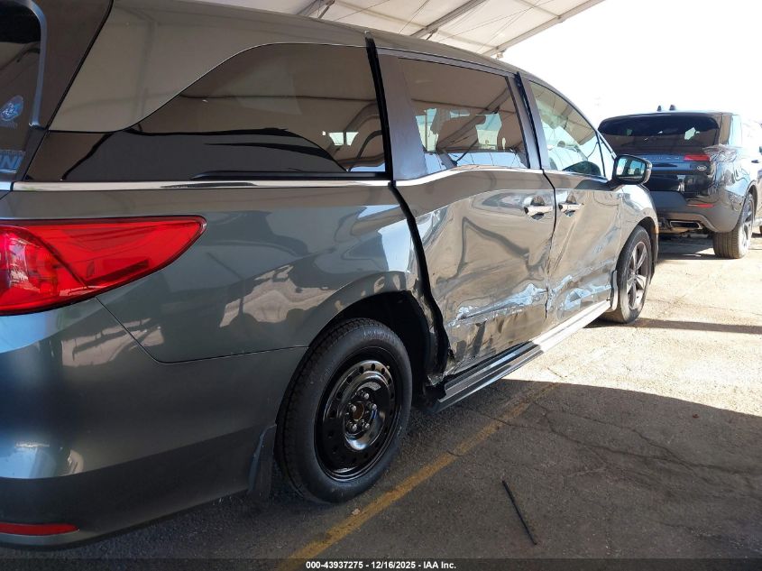 2018 Honda Odyssey Touring VIN: 5FNRL6H81JB026704 Lot: 43937275