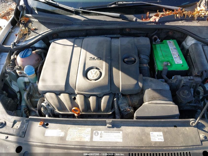 2012 Volkswagen Passat 2.5L Se VIN: 1VWBP7A36CC089949 Lot: 43937280