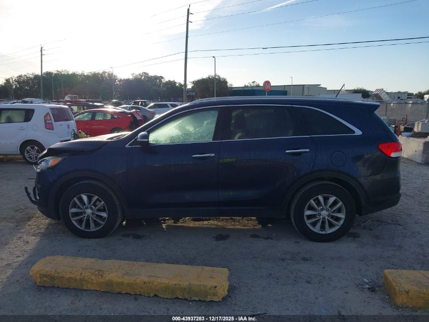 2018 Kia Sorento 3.3L Lx VIN: 5XYPG4A53JG372665 Lot: 43937283